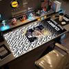 Golden State Curry Player Personalized Text Mouse Pad Keyboard Mat Computer Desk Keyboard Mat Non-Slip Rubber Bottom