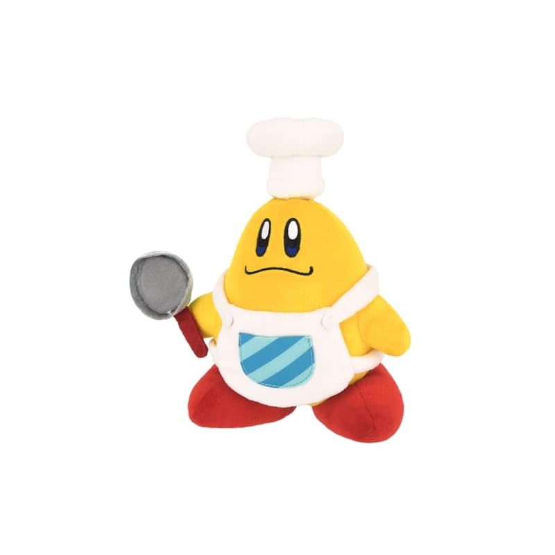 

Sanei Boeki Kirby of the Stars ALL STAR COLLECTION Chef Kawasaki (S) W15 x D10.5 x H20cm Plush Toy KP06