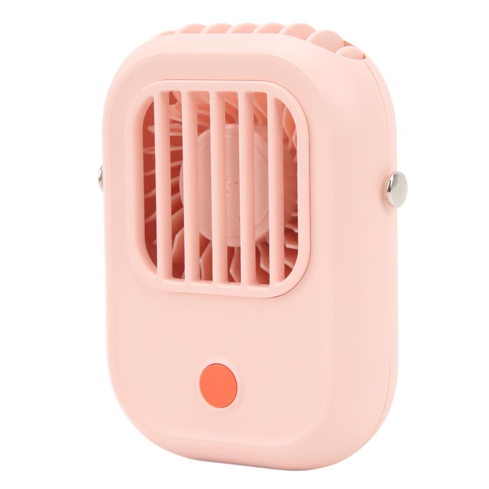 Tragbarer Nackenventilator mit verstellbarem Lanyard, Mini leiser Hand-USB-wiederaufladbarer persönlicher faltbarer Ventilator für Büro, Reisen, Outdoor - 3 Geschwindigkeitsstufen Niedrig