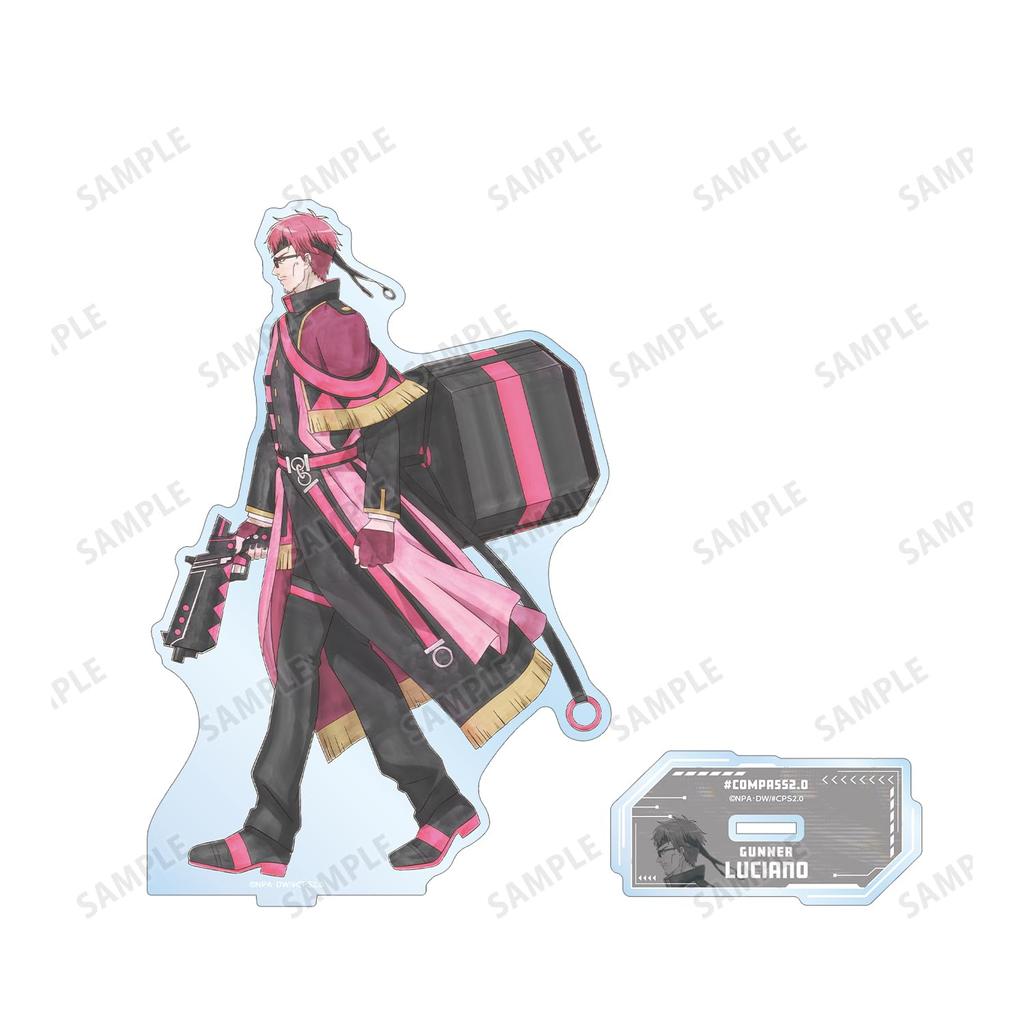 Compass Combat Providence Analysis System Original Illustration Luciano Ayumi Big Acrylic Stand 2.0 Ver.