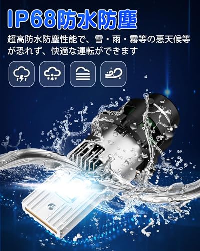 SUPAREE D2S LED Headlight, Vehicle Inspection Compliant, Easy to Install, Super Bright, D2S LED Exclusive, No Wiring, 18000lm, 35W2, DC12-24V, 65