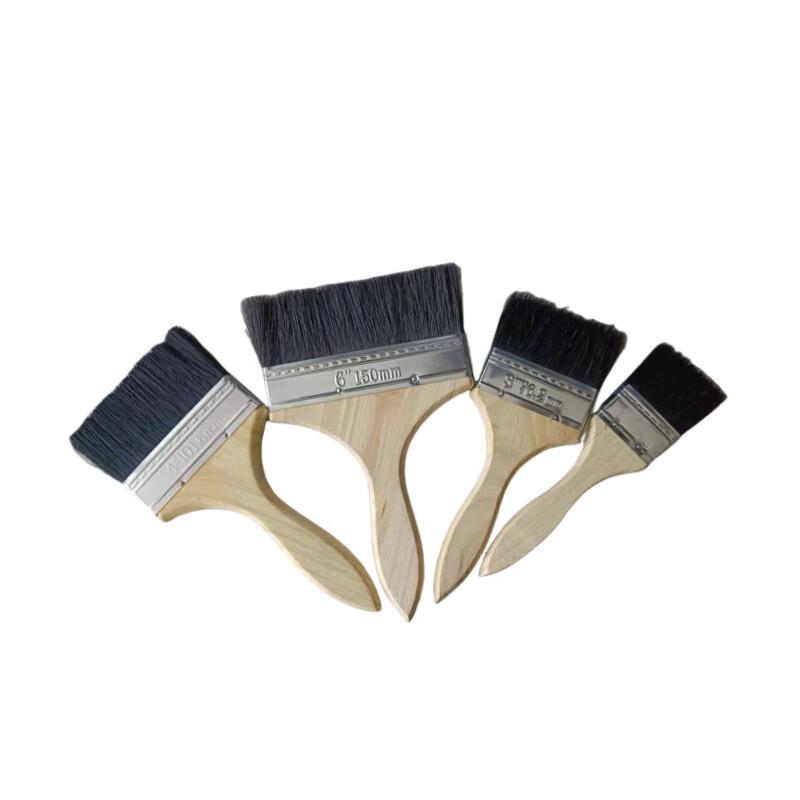 Weibaida Thickened Wooden Handle Assorted Brushes (10-Packs)