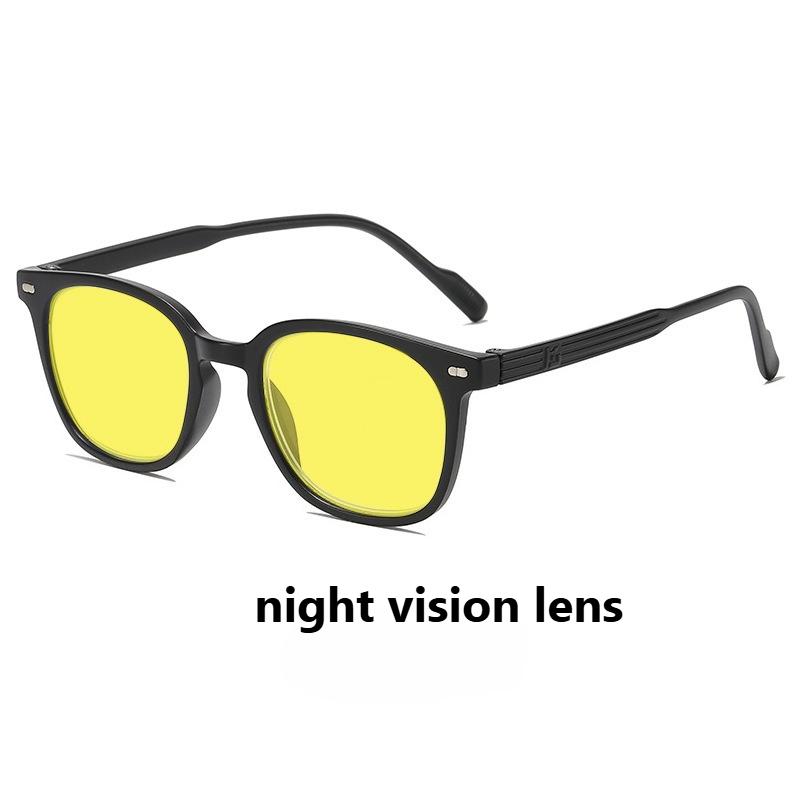 Retro Anti Blue Light Glasses with Orange or Red Lense for Mobile Computer Competitive Games Eye Protection Night Vision Goggles