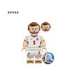 Fußball Serie Pädagogisches Puzzle Spielzeug Figuren OPP Beutel Verpackung Kreativer Zusammenbau Bausteine Tragbar Sammlerstück Mini Blöcke