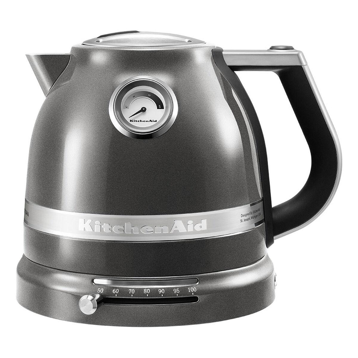 Kitchenaid Grau Artisan Wasserkocher 1,5 L 5Kek1522 Farbe: Silber-Asche - Bild 7
