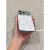 Electroplated Blue Leather Bow Is Suitable for Apple 17promax Mobile Phone Case Iphone16pro Protective Case 1.