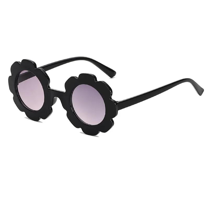 Premium Sun Flower Kids Sunglasses UV400 Protection for Boy Girls Toddler Lovely Baby Sun Glasses Round Cute Children Outdoor Eyewear