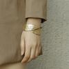 Bracelet Leaf Natural Wind Bracelet Exaggerated Opening High End European and American