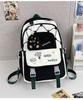 College Junior High School Students' Cute Ins Schoolbag Light Backpack Large Capacity Japanese Fresh Girl Backpack