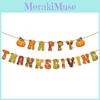 Seasonal Paper Letter Banner For Thanksgiving Festivities And Party Scene Styling