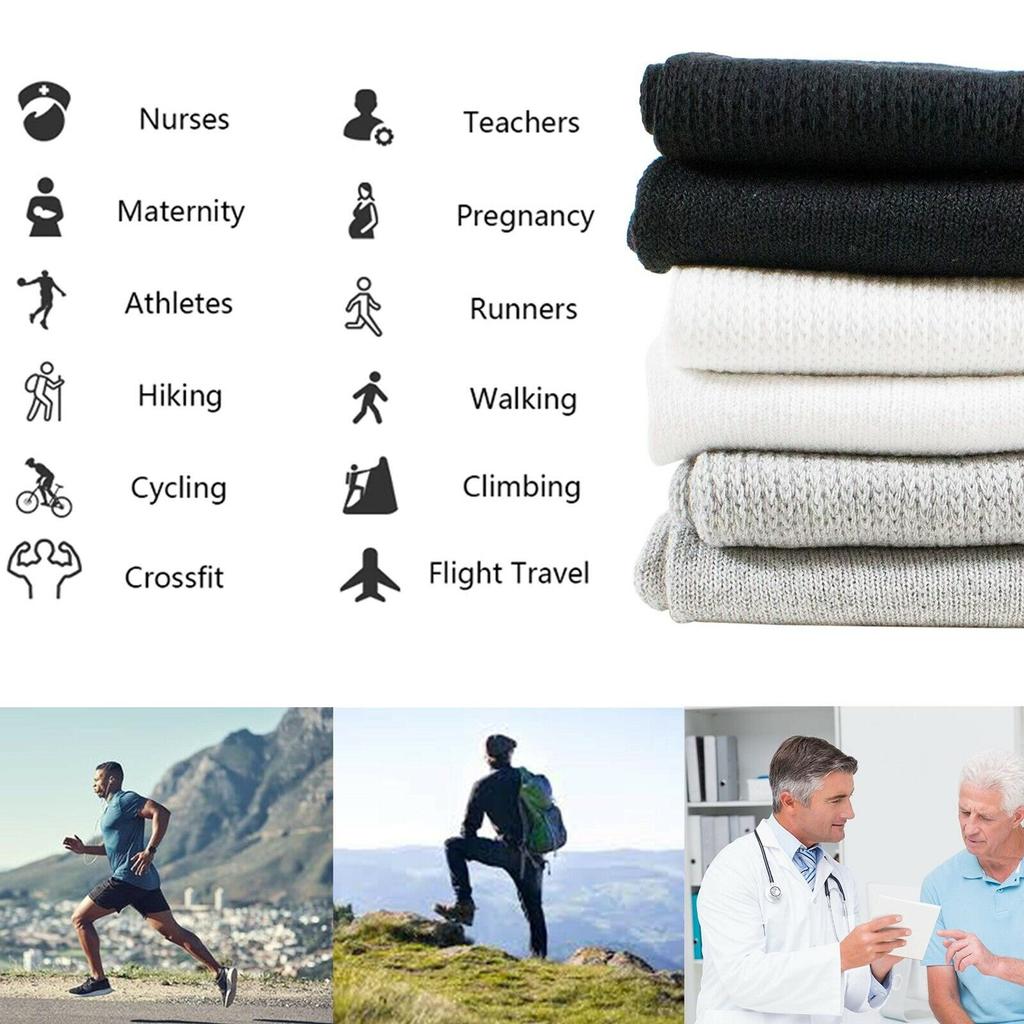 Womens And Mens Socks Colorful Cotton Crew Socks Non-binding Socks Various Material For Travel Women/man Sports Activities
