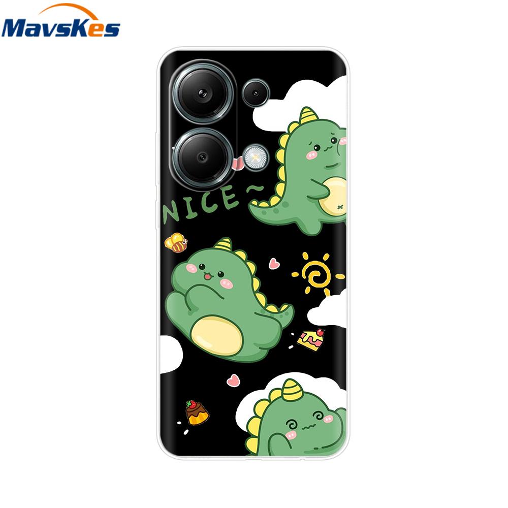 For Redmi Note 13 4G 5G Case Fashion Panda Phone Cover For Xiaomi Redmi Note 13 Pro 4G 5G Cases 13Pro Plus Soft Silicone Funda