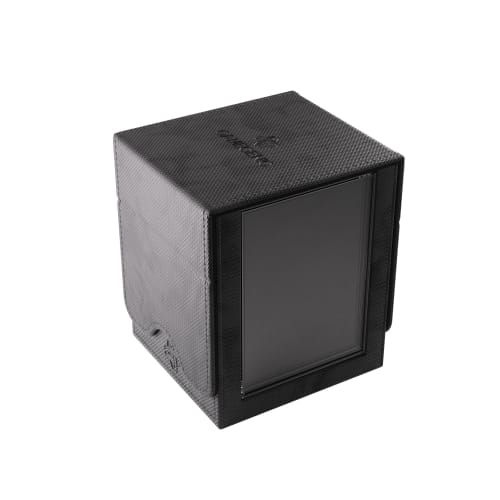 Gamegenic Squire Plus 100+ XL Convertible Deck Box - Holds 100 Double-sleeved Cards! Premium Commander Card Case, Detachable Slide Card Case, Armor Fi