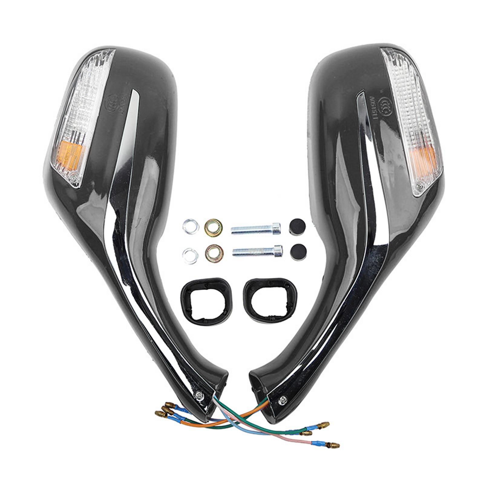 

Замена зеркала заднего вида с указателем поворота для модификации мотоцикла, электрического велосипеда, боковые зеркала со светодиодной лампой 6