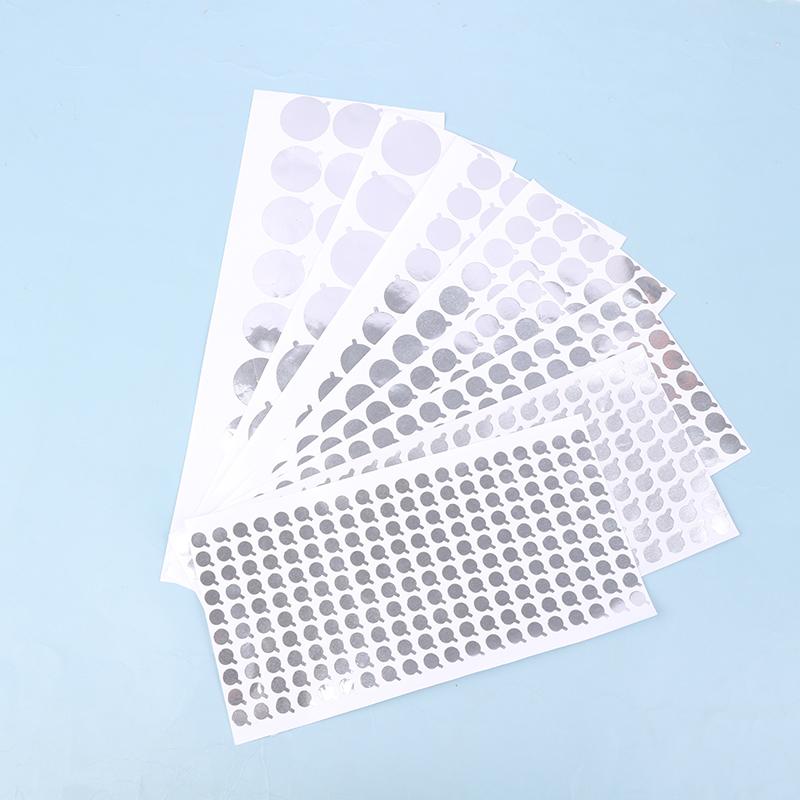 2Set Aluminum Foil Sealing Sticker For Soft Tube Mouth Seal Adhesive Sticker