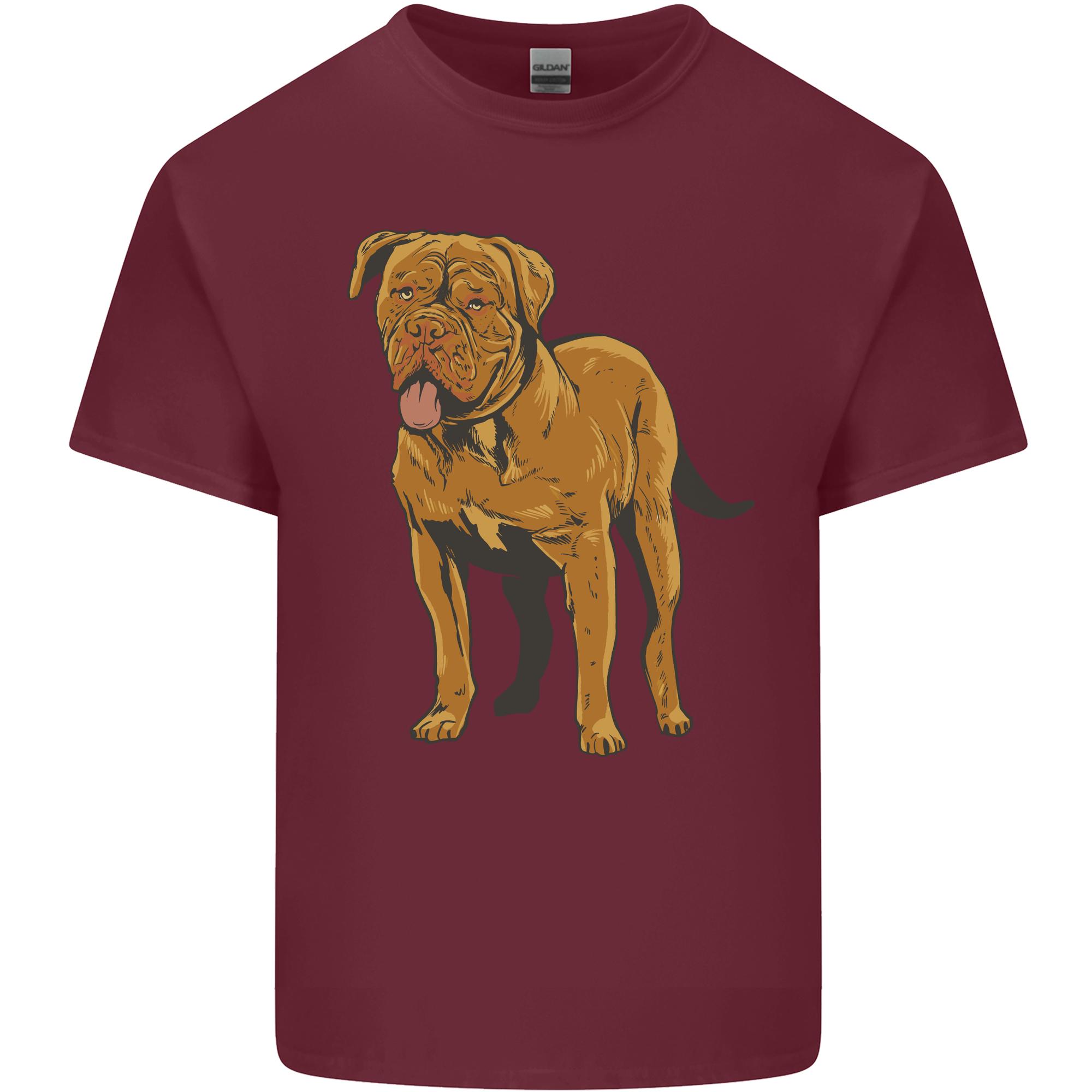 French Mastiff Dogue Bordeaux Dog Unisexs Light Cotton TShirt S