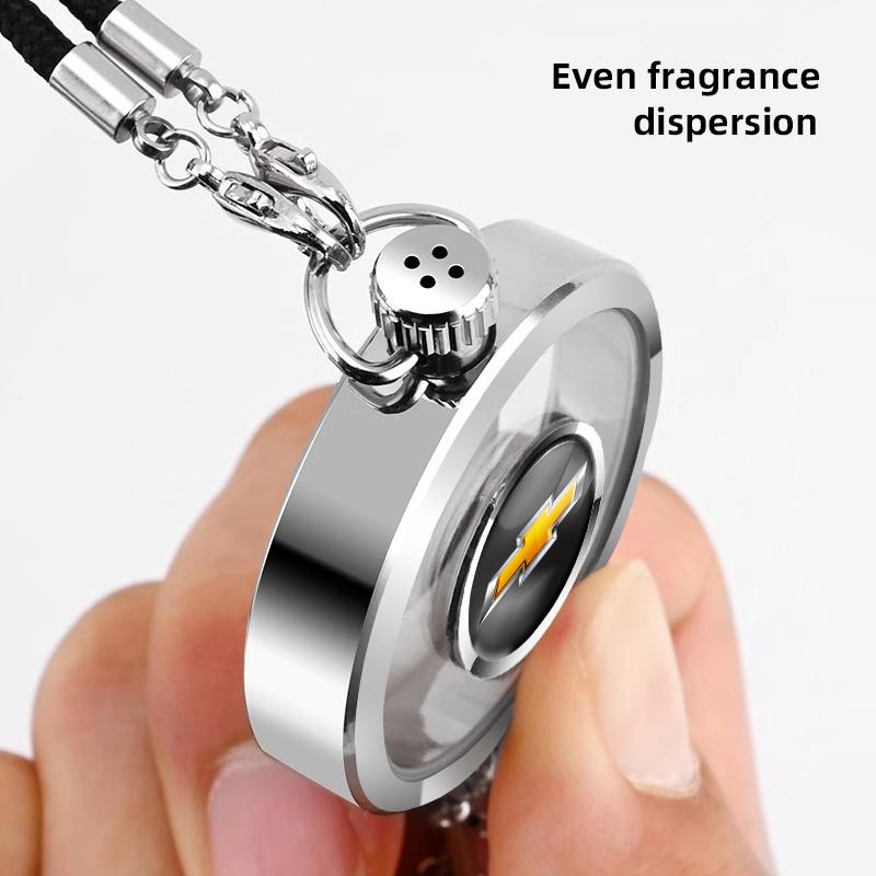 Car Perfume Pendant Metal Auto Air Freshener Hanging For Chevrolet Corvette Montana TrailBlazer Silverado Traverse Camaro Cruze