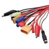 10 in 1 Battery Charging Adapters Splitters Wire Safe Charging Adapters Multiple Plugs Conversion Cable Converter