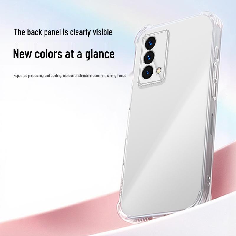 OPPO K9 Series Transparent TPU Airbag Drop-Proof Phone Case - Sleek, Simple Protection for K9, K9 Pro, K9s, K9x Models