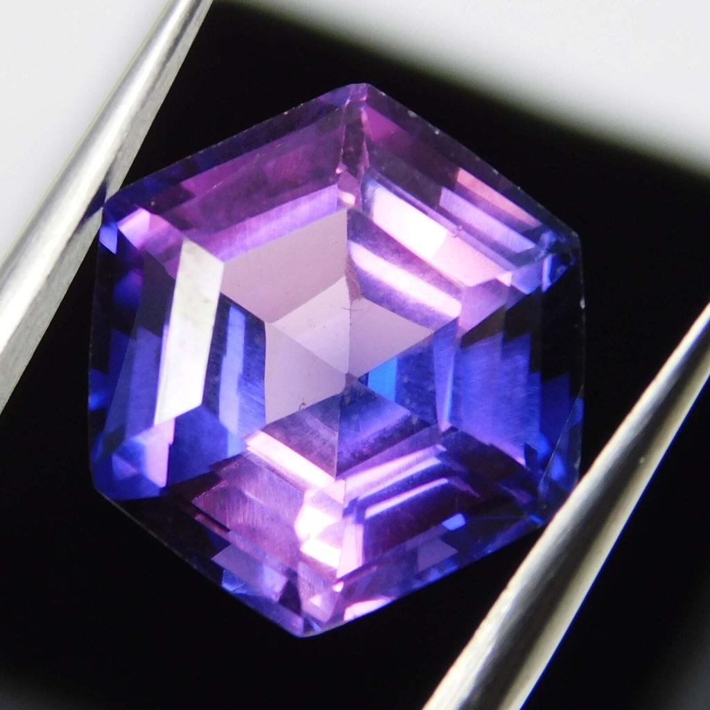 Natural Purple Tanzanite Loose Gemstone 6.20 Ct Fancy Shape for Jewelry Making and Gem Collections