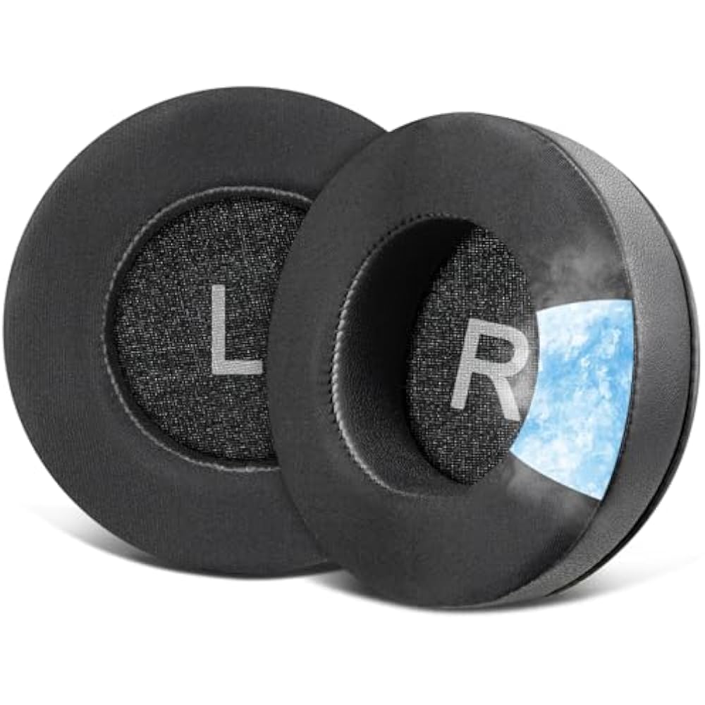 SOULWIT Cooling Gel Pad Earpads for AKG Pro Audio K52 K72 K92 M220 K240 K241 K242 K271 K272 K340 ...