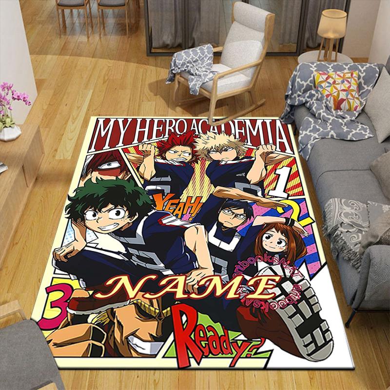 Custom 1Pc Adventure Anime World Rug Office Carpet Indoor Outdoor Entrance Doormat Nonslip Soft And Comfortable Living Room D2915115