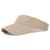 Cappello con visiera parasole per sport all'aperto, con parte superiore aperta, traspirante, regolabile, stile baseball, cappello parasole per tennis, golf, corsa
