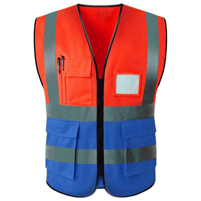 Multi-Pocket Reflective Safety Vest