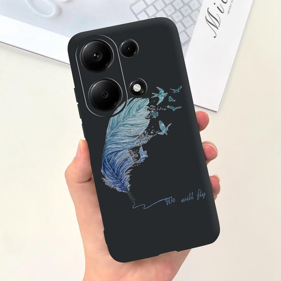 Cute Animal Cool Style Cartoon Phone Funda For Xiaomi Redmi Note 13 Pro 4G Note13 Pro Plus Soft Candy Silicone Coque Note 13Pro