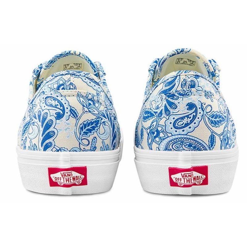 Vans Style 36 Retro Low Top Casual Skate Shoes Blue Print VN0A5HFF686
