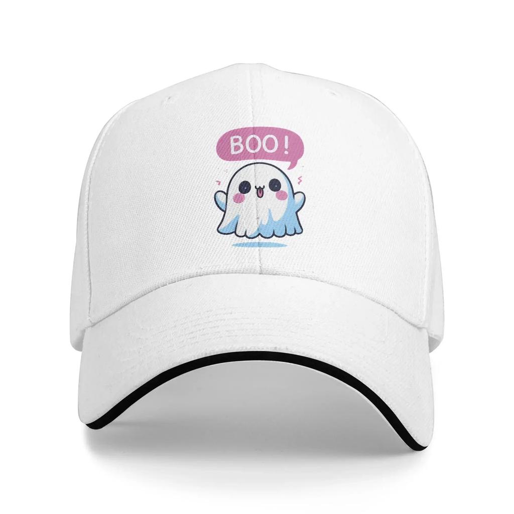 Ghost Of Disapproval Casual Baseball Cap Summer Cartoon Trucker Hat High Quality Kpop Rock Hip Hop Hats Female Male Funny Caps