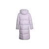 Adidas Neo Damen Super Daunen Puff Winddicht Warm Lässig Sportlich Einfarbig Kapuzen Daunenjacke Winter Damenjacke Helllila GJ8809