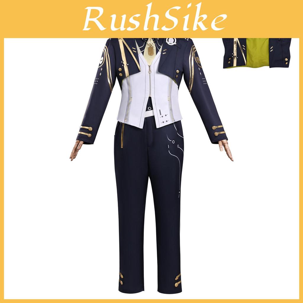 Kostium Cosplay Rover Wuthering Waves Dla Mężczyzn Z Miękkiej Tkaniny Nylonowej Do Odgrywania Ról Anime