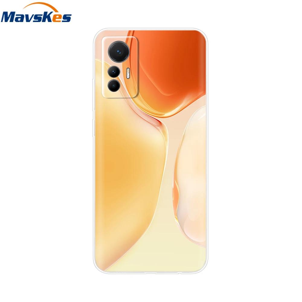 For Xiaomi Redmi Note 12S Case Redmi Note12S Phone Silicon Back Cover For Redmi Note 12S 12 S Cases Protective Shell Cover Capas