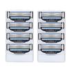 8Pcs/lot 3 Layer Razor Blades For Mache 3 Men Gile Face Shaver Blades Proglide Beard Shaving Blades