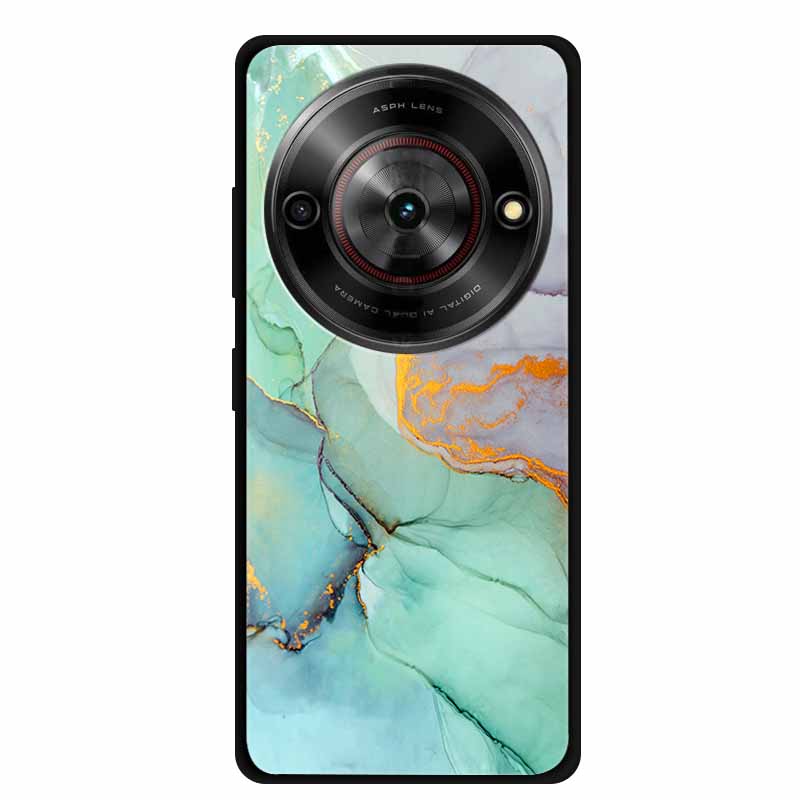 For ZTE Blade A75 5G Case Luxury Marble Silicone Soft Phone Cover for ZTE Blade A75 5G Protective TPU Back Shell Coque Capa A 75