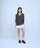 Kyuliti C Shirring Cancan Skirt_White