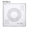 Multiple Sizes Silicone Baking Mat Heat-Resistant Baking Oven Sheet Liner Non-Stick Cookie Pastry Pizza Dough Pad Kitchen Supplies