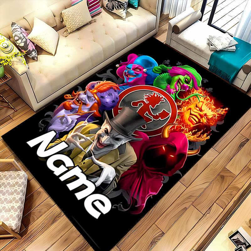 Custom Personalization Insane Clown Posse Area Rug - Perfect For Kitchen, Bathroom,Laundry Room Decor Large Size Available,Gift All Seasons