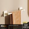 Rod Shower Towel Rack With Suction Cup Wall Mount For Bathroom Storage