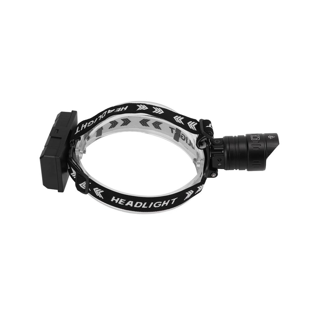 Latarka czołowa Mocna Akumulatorowa Wodoodporna LEDowa Czujnikowa Reflektor do Eksploracji Terenowej