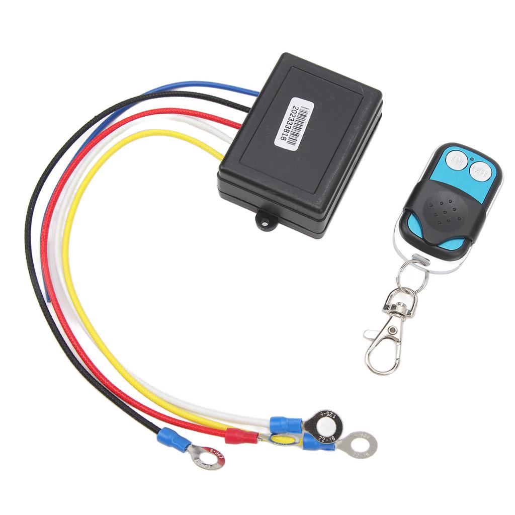 Kabelloses Seilwinden-Fernbedienungsset DC 12V 24V 50ft Reichweite Hohe Empfindlichkeit Universelle Passform für Auto ATV
