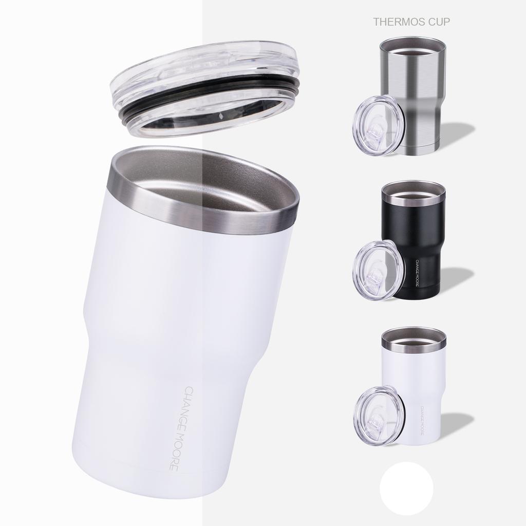 14oz Stainless Steel Thermo Cafe Coffee Mug Car Thermos Mug Leak_Proof Leak_Proof Portable Travel Cup Outdoor Sport Water Bottle