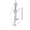 Phone Lanyard Wind Chime Pendant Keychain Charming Jewelry Unique Phone Strap