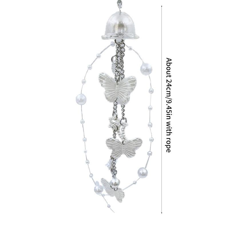Phone Lanyard Wind Chime Pendant Keychain Charming Jewelry Unique Phone Strap