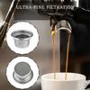 Stainless Steel Espresso Coffee Filter Baskets Reusable 58mm Four-Cups Powder Bowl Home Cafe Coffee Machine Handle Filter Basket