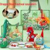 Dragon Boat Festival Gift Set: Scented Sachets, Charms, and Five-Color Woven Bracelet for Elders