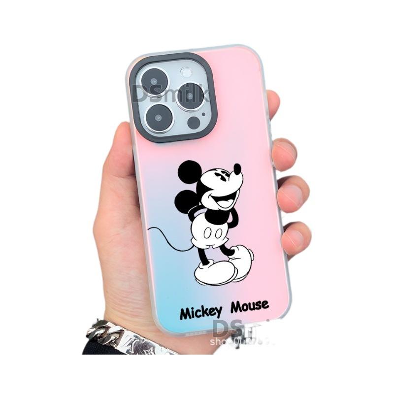 Aurora White Hard Case for iPhone 15 Pro, 14/13, 12, 11XsMax, XR/X.