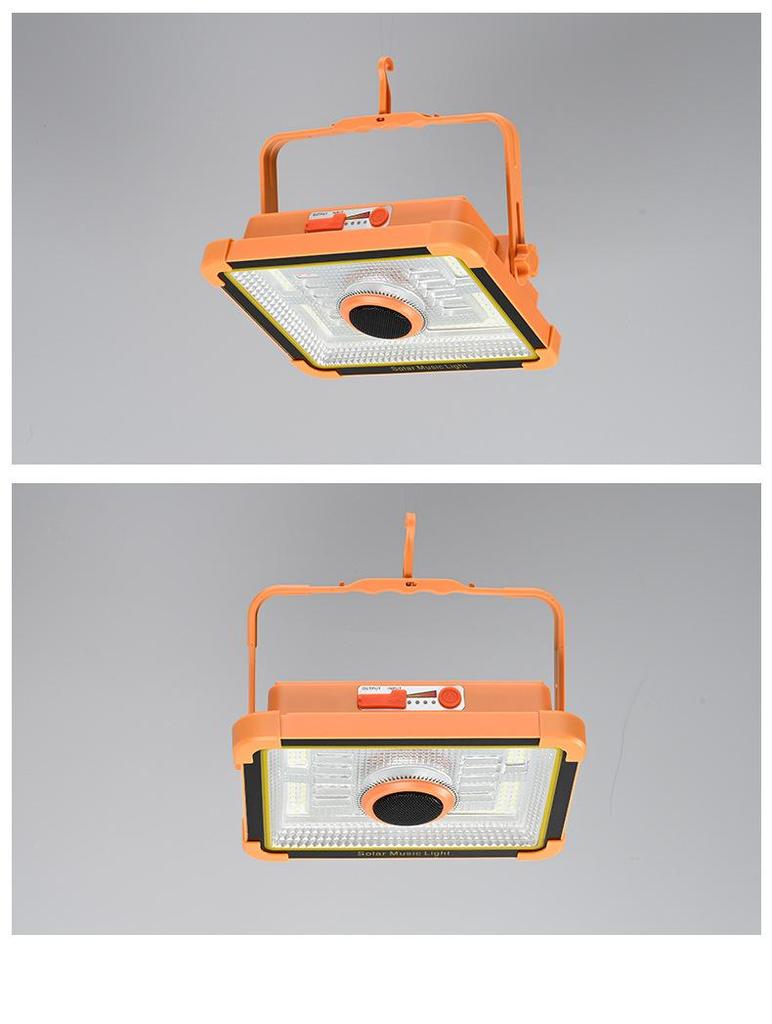 Portable LED Solar Bluetooth Speaker & Emergency Camping Light
