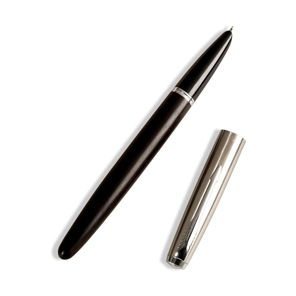 

Чернильная ручка 0,38 мм, деревянная ручка, новая перьевая ручка для офиса